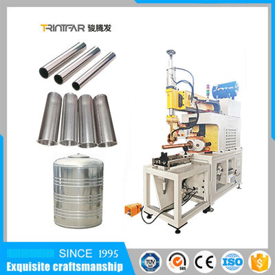 1 kilowatt fully automatic resistance seam welding machine, oil drum welding machine, wall panel frequency converter