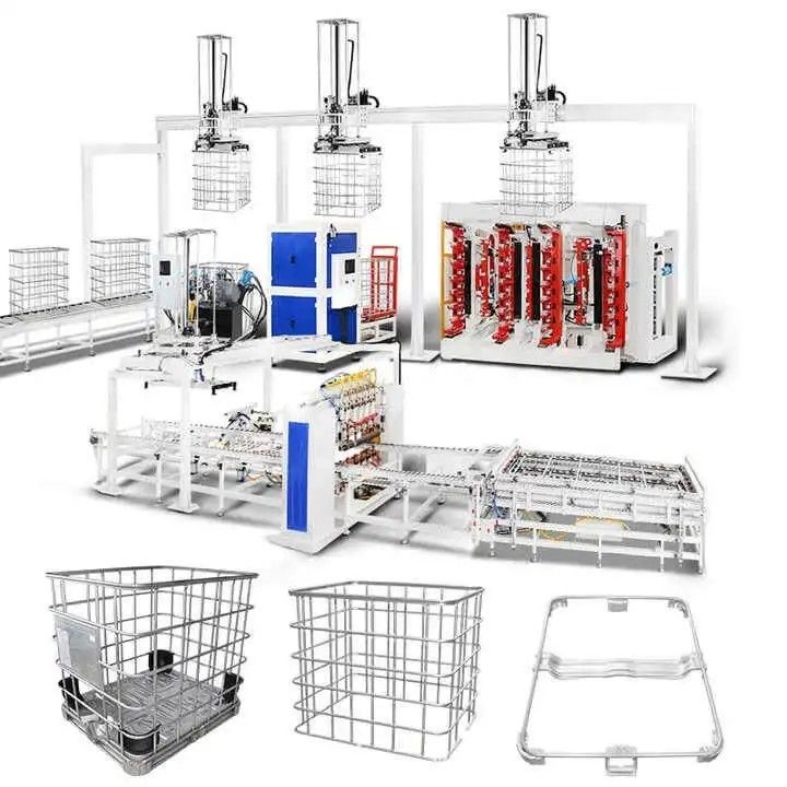 Factory IBC Grid IBC Cage Frame Intermediate Bulk Container Iron Tube ...