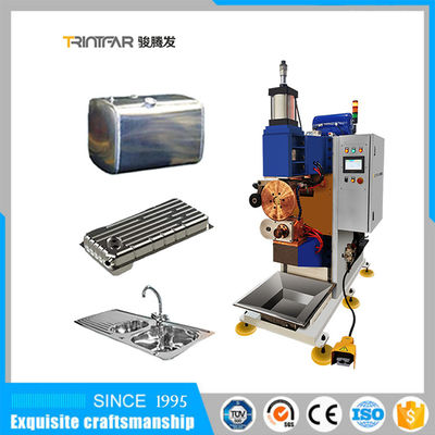 1 kilowatt fully automatic resistance seam welding machine, oil drum welding machine, wall panel frequency converter