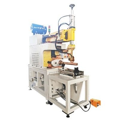 High-speed automatic longitudinal tubular circular seam welding machine