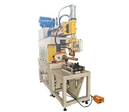 High-speed automatic longitudinal tubular circular seam welding machine