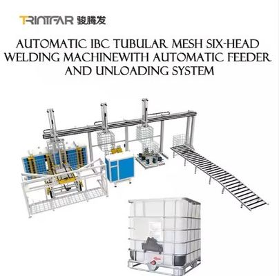 1000 Liter IBC Tank Tubular Cage Wire Welding Machine Stainless Steel Welders