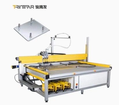 2200 mm, aluminium alloy, stainless steel, copper, CNC processing, cavity welding, conveyor belt, stud welding machine, factory direct sale