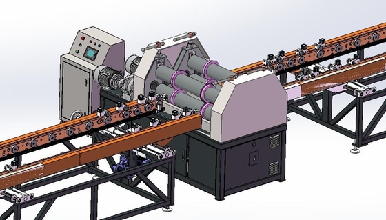 Automatic loading and unloading fully automatic transformer cooler production line