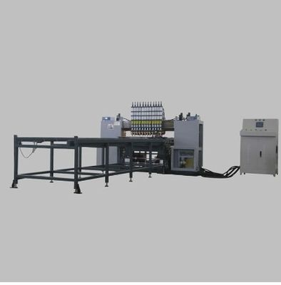 Fully automatic high-speed metal mesh gantry welding machine - 80 times per minute. Mesh gantry welding machine.
