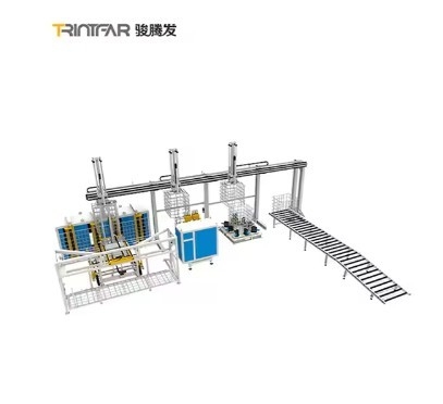 Automatic production line for welding steel wire of IBC ton drum elbow tooling