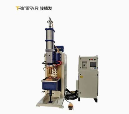 50KVA rated power screw-driven conveyor projection welding machine. Factory production and direct sales.