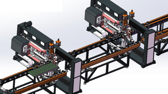 Transformer Radiator Production Line Production Radiator Machine 22