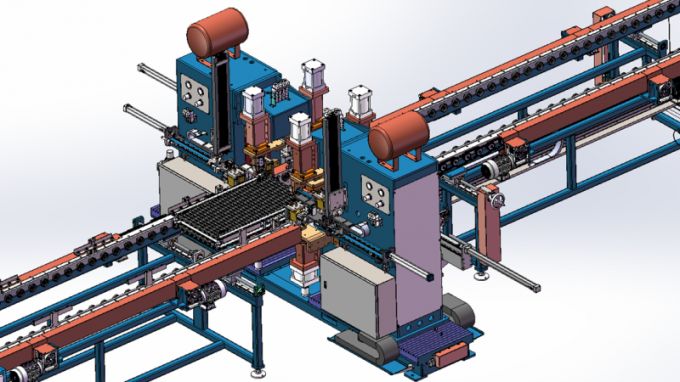 Transformer Radiator Production Line Production Radiator Machine 27