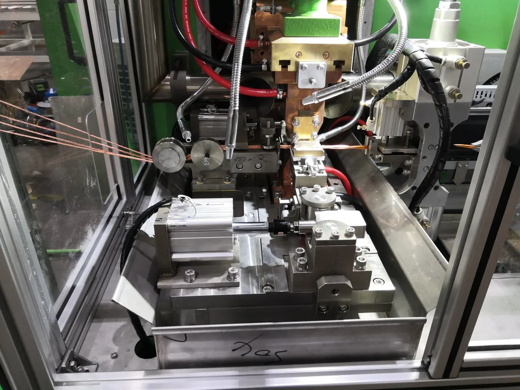 Automatic Copper Wire Welding Machine Cutting Metallic Line Welder Wire Machines 3