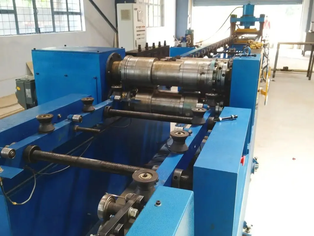 Cooling Corrugated Fin Walls Distribution Power Transformer Oil Immersed Radiator Fin Automatic Welding Production Line 6