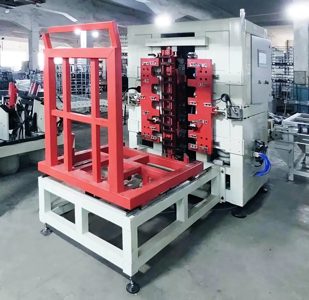 1000 Liter IBC Tank Tubular Cage Wire Welding Machine Stainless Steel Welders 2
