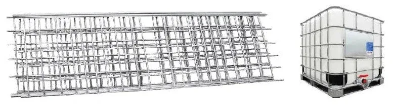 1000 Liter IBC Tank Tubular Cage Wire Welding Machine Stainless Steel Welders 9