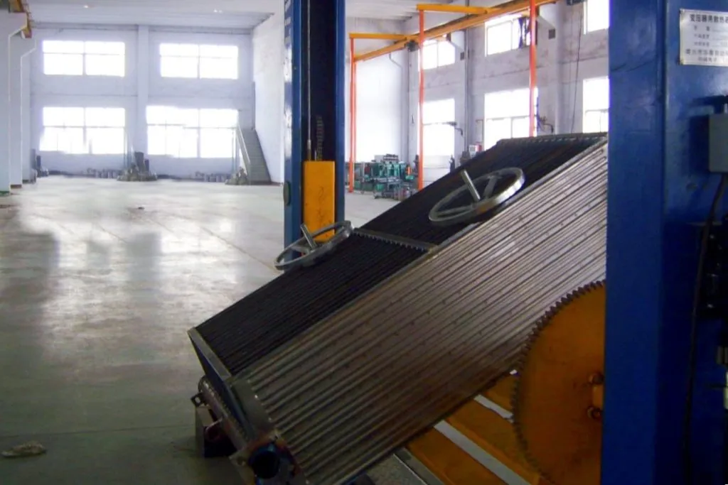Cooling Corrugated Fin Walls Distribution Power Transformer Oil Immersed Radiator Fin Automatic Welding Production Line 10